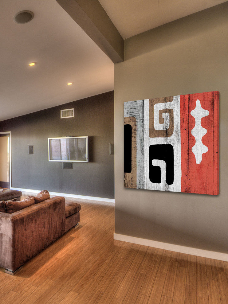 "Deco Rhapsody VIII" Painting Print on Canvas by Irena Orlov