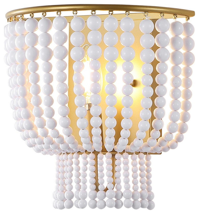 Safavieh Celyn Wall Sconce Brass/White