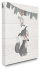 Stupell Ind. Clever Little Fox Canvas Wall Art, 30"x40"