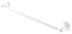 Monte Carlo 30" Shower Door Towel Bar, Matte White