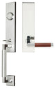 Cabernet Lever, Tubular Dummy Handleset, Left Hand, Polished Stainless Steel