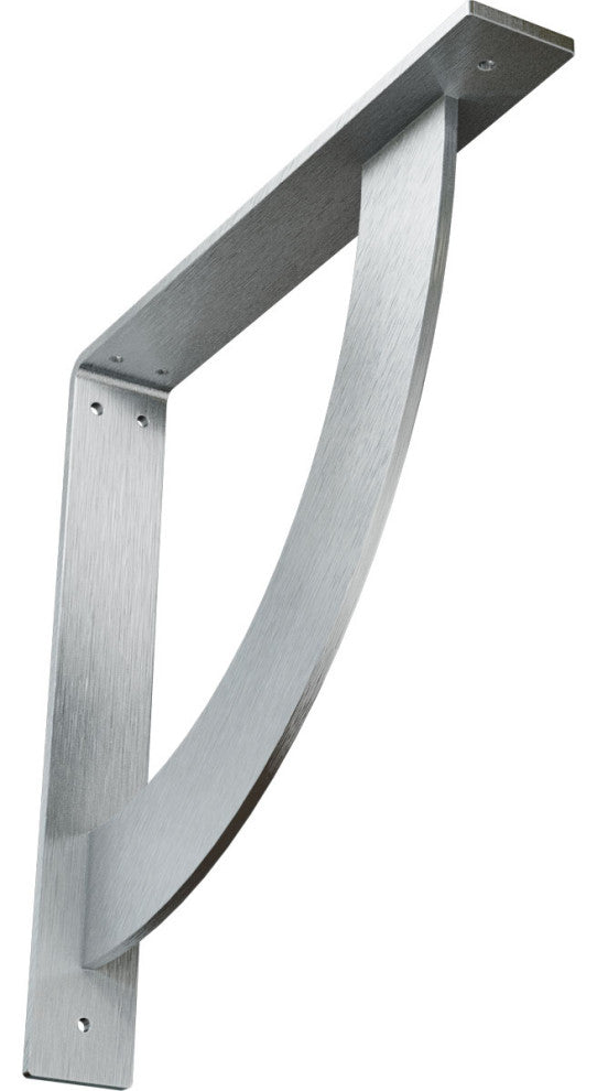 2"x14"x14" Bulwark Bracket, Steel