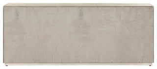 Abbey 4 Door Sideboard Buffet, Gray Oak Wood