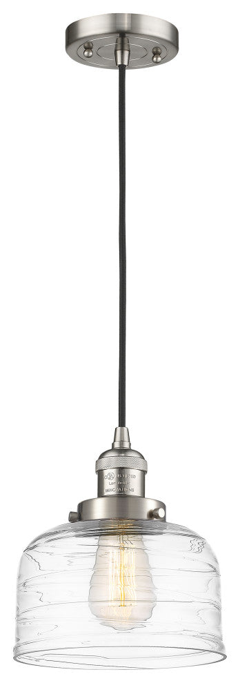 INNOVATIONS 201C-SN-G713 1-Light Mini Pendant Brushed Satin Nickel