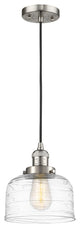 INNOVATIONS 201C-SN-G713 1-Light Mini Pendant Brushed Satin Nickel