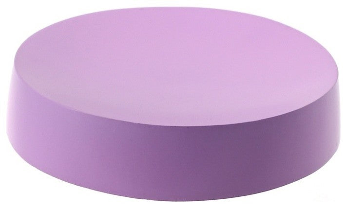 Round Soap Dish Free Standing, Lilac