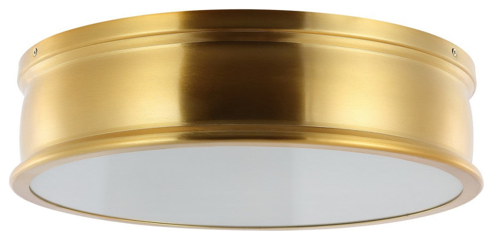 Safavieh Adria Flush Mount Brass Gold