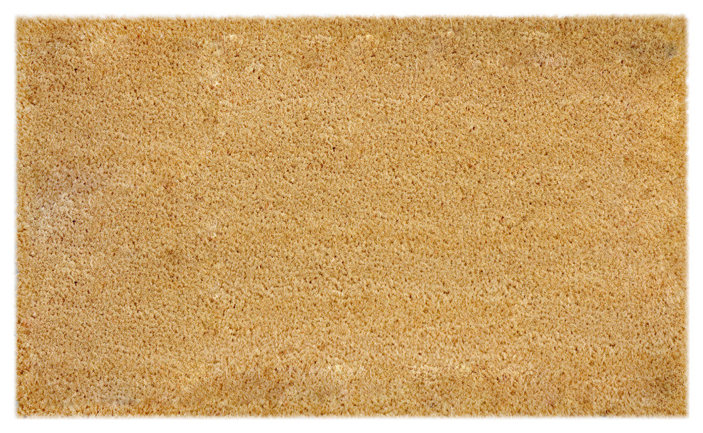 Natura Solid Outdoor Mat Natural 2'x3'