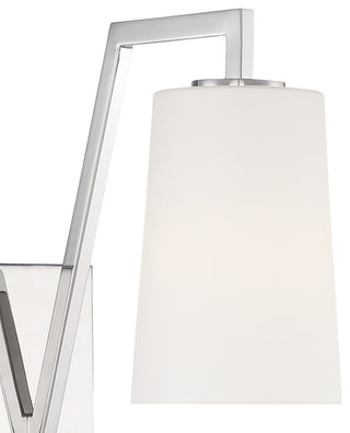 Avon 1 Light Polished Nickel Wall Mount