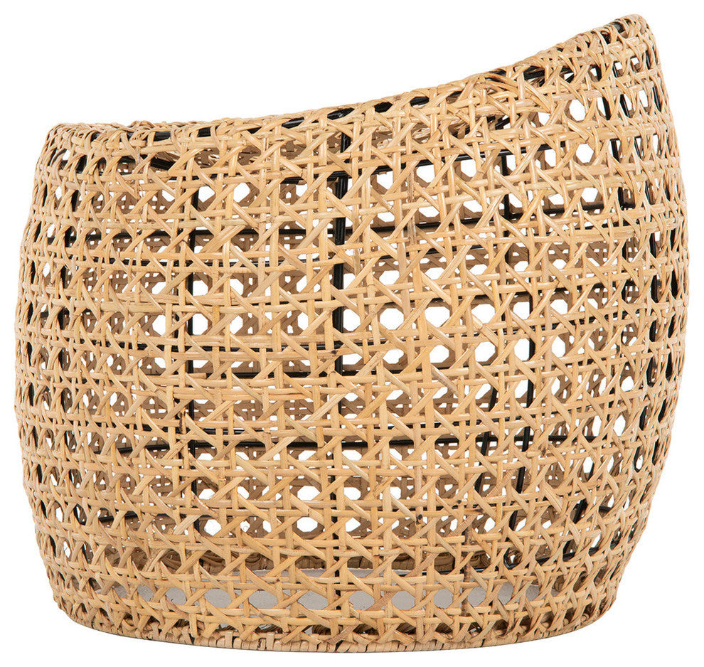 Jao Rattan Cane Stool, Natural