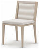 Sherwood Outdoor Dining Chair-Brwn/Stone