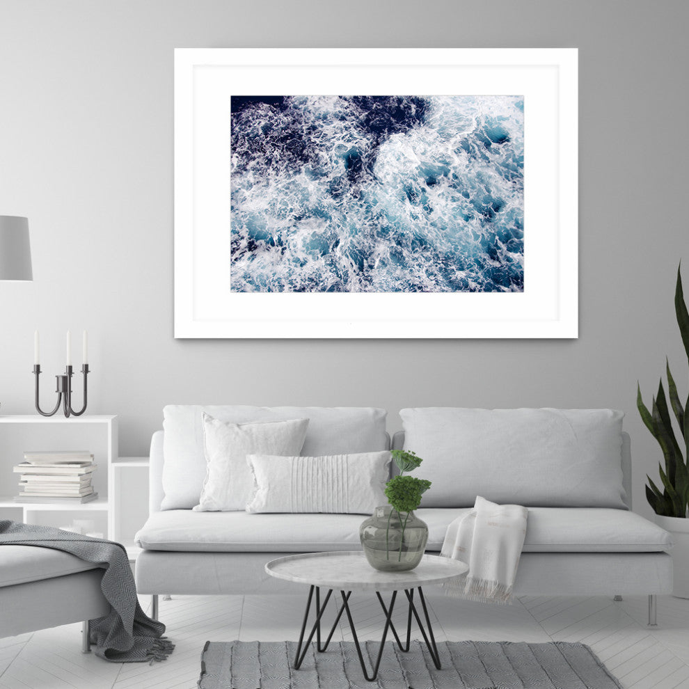 "Swirl" Matted and Framed, 36" x 52"