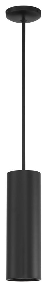 Pilson 15" Rod Pendant, Replaceable LED, Matte Black
