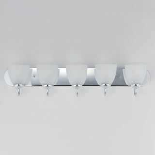 Maxim 11385 Axis 5 Light 36"W Vanity Light - Polished Chrome