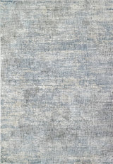 Dynamic Rugs Savoy  Polyester Area Rug, Silver/Blue/Beige, 7'x10'