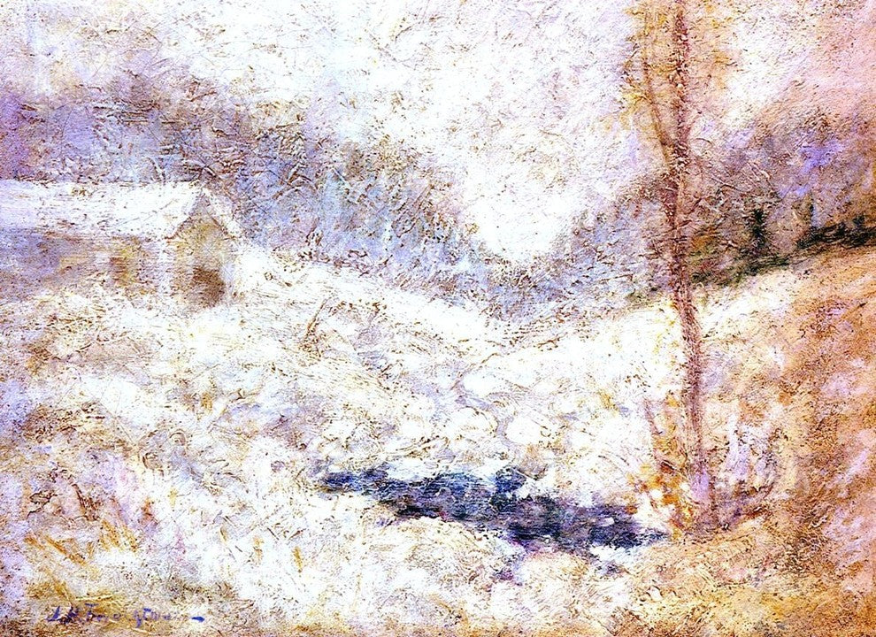 John Twachtman Winter Scene Wall Decal