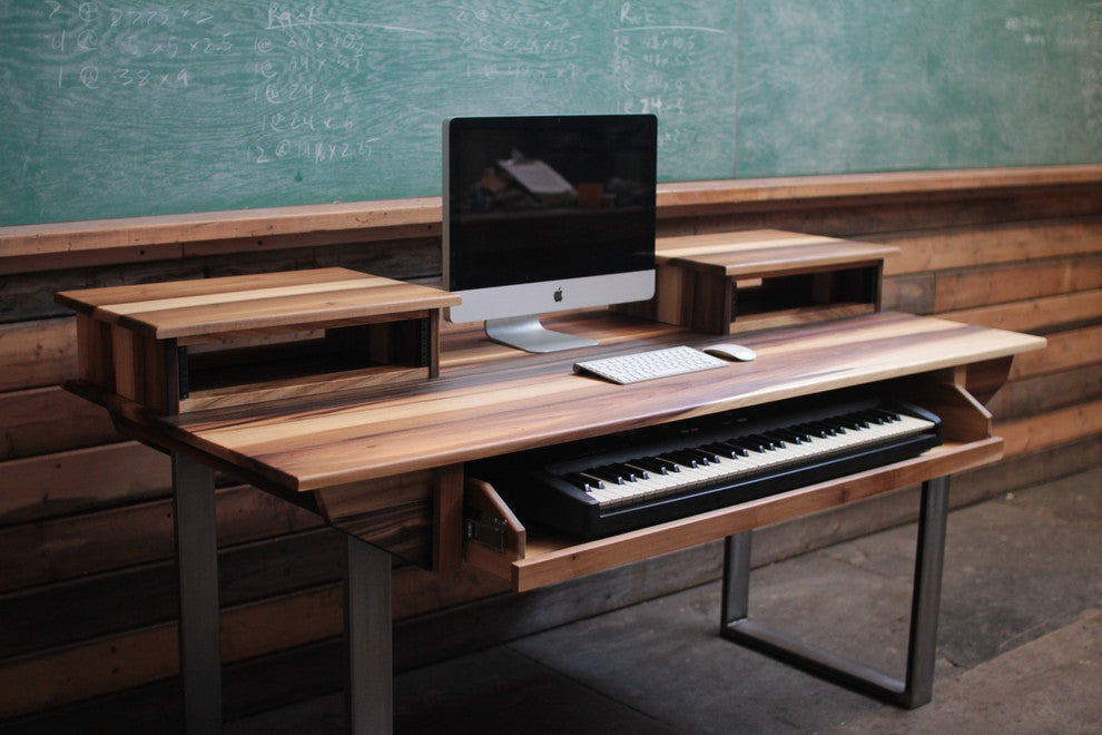 Studio Desk for Audio / Video / Film / Graphic Design, Medium 61key / 72w X 32d