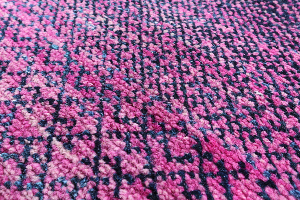 8' 3" X 10' 2" Wool & Silk Savannah Grass Handmade Rug - Q15968