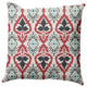 Bombay Decorative Throw Pillow, Pepper, 20"x20"