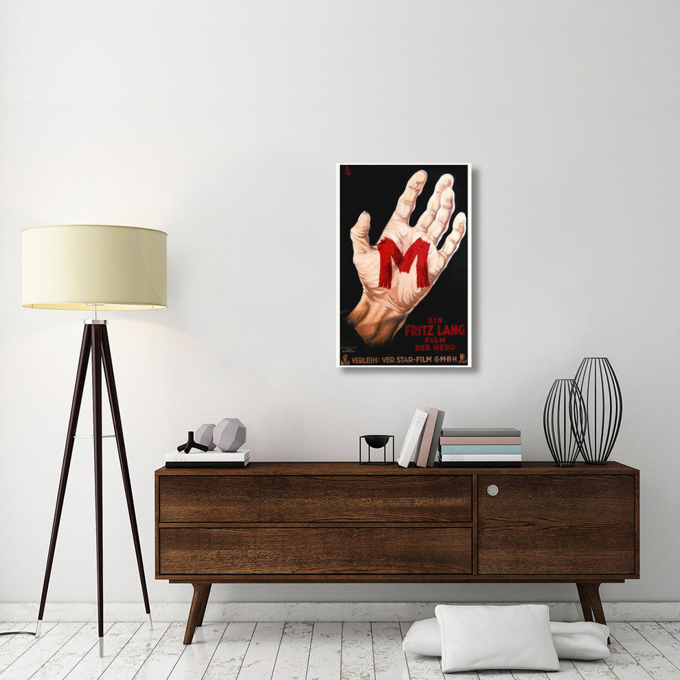 "M by Fritz Lang" Stretched Canvas Giclee by Hollywood Photo Archive, 24x36"