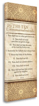"The Ten Commandments" By Jennifer Pugh, Giclee Print on Gallery Wrap Canvas