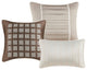 Madison Park Charmeuse 7-Piece Comforter Set, King