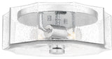 Quoizel QFL6222 Kaplan 2 Light 14"W Semi-Flush Drum Ceiling - Polished Chrome