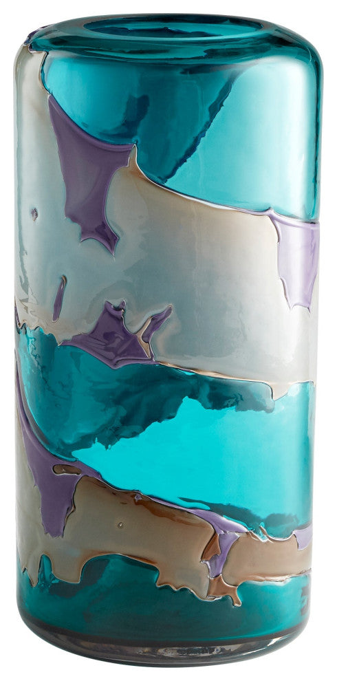 Ahoy Vase, Blue Medium