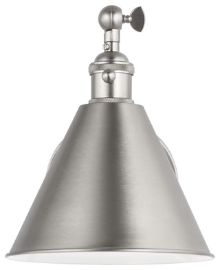 Salem Single Arm One Light Sconce, Brushed Nickel