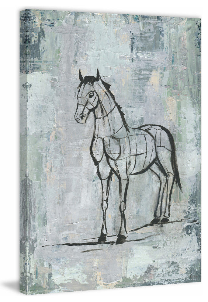 "Stand Proud" Painting Print on Wrapped Canvas, 24"x36"
