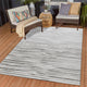 Indoor/Outdoor Seabreeze SZ8 Pewter Machine Washable 10' x 14' Rug