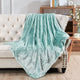 Plain Faux Fur Throw Blanket, Harbor Grey, 50''x60''