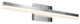 DALS Lighting LED Vanity Light, 5 CCT, 24" Chrome