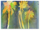 Sheila Golden ''Night Palms 3'' Canvas Art, 32"x24"