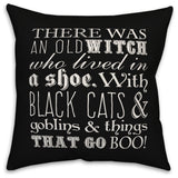 Witch Story 20"x20" Indoor/Outdoor Pillow