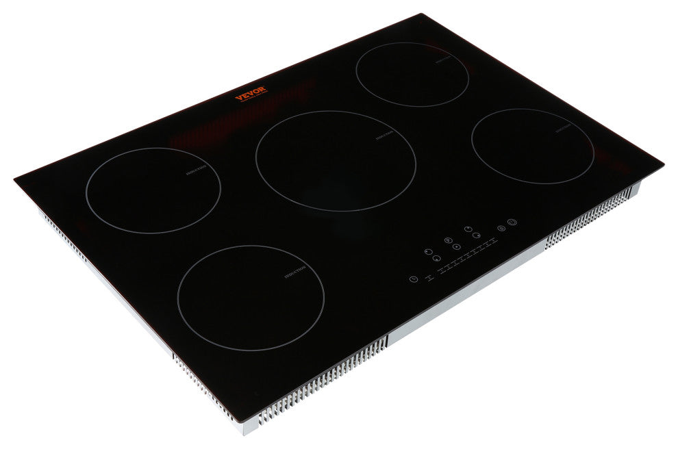 VEVOR Electric Cooktop Multi-Burners Ceramic Glass Stove Top Touch Control