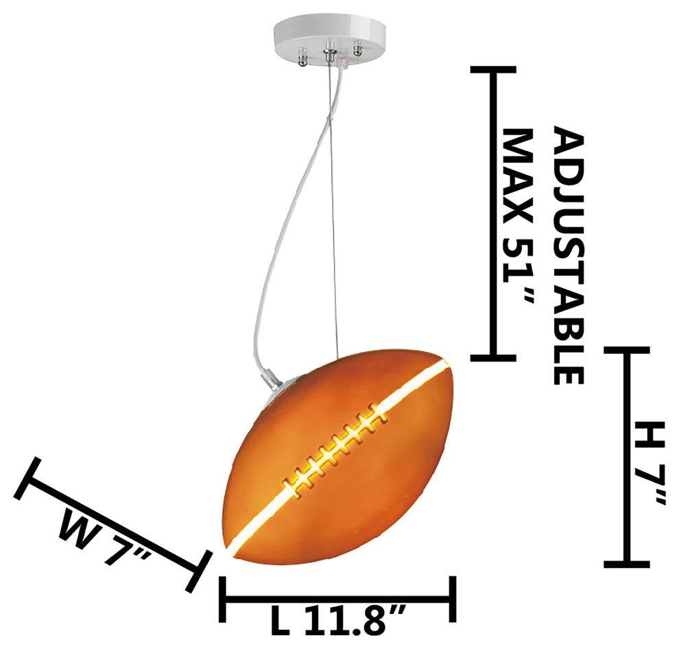 Football Children''s Lighting Fixture