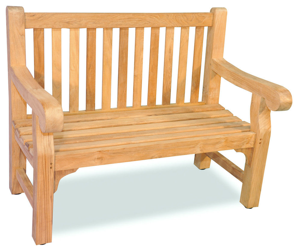 Hyde Park Bench Teak Bench 4'