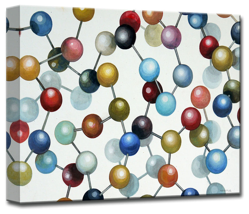 Ready2HangArt 'Structure' by Normanyatt Jr. Art 16" 20"