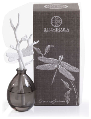 "Illuminaria" Porcelain Diffuser, Essence of Jasmine Fragrance