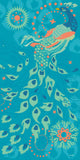 "Peacock of Peoria" Painting Print on Canvas by Evelia