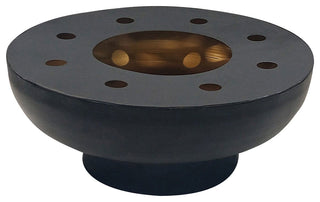 Naktis Bowl, Black, Brass