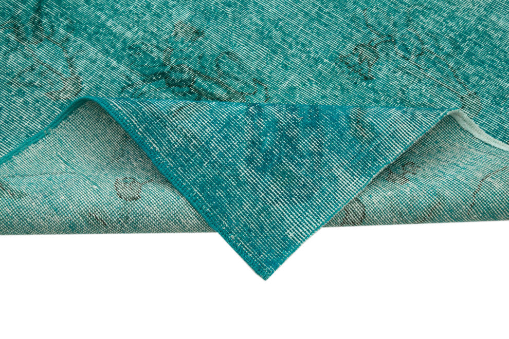 Rug N Carpet - Hand-knotted Oriental 7' 1" x 10' 1" Over-dyed Large Area Rug