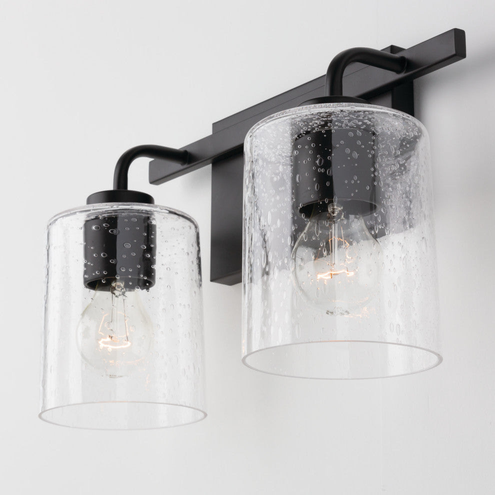 Capital Lighting 128521-449 Greyson 2 Light 15"W Bathroom Vanity - Aged Brass