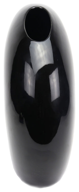 Global Ceramic Vase Black