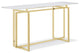 Elmore Console Table, Gold