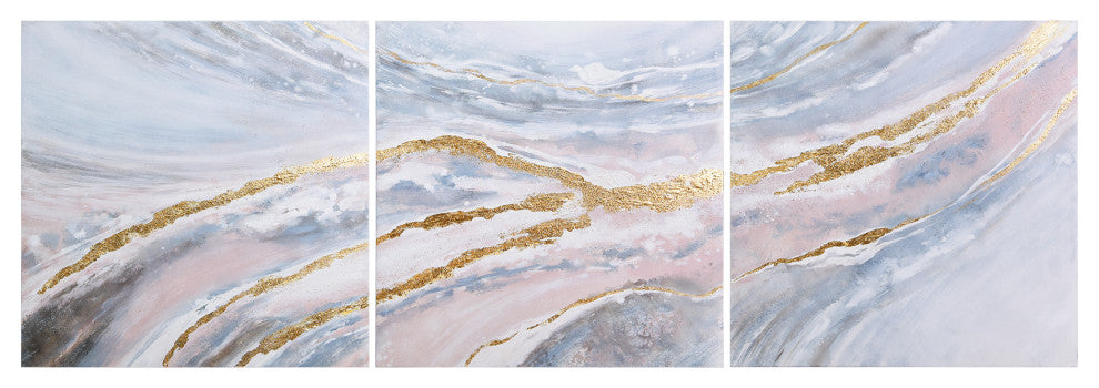 Heavens 2 Textured Metallic Hand Painted Wall Art by Martin Edwards