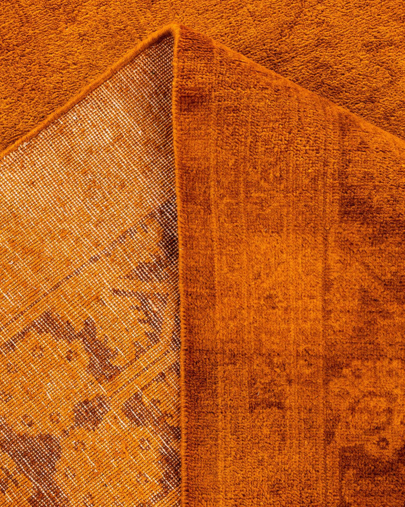 Vibrance, One-of-a-Kind Hand-Knotted Area Rug Gold, 8'3"x10'4"