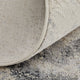 Oria Industrial Abstract Area Rug, Gray/Ivory, 9'2"x12'