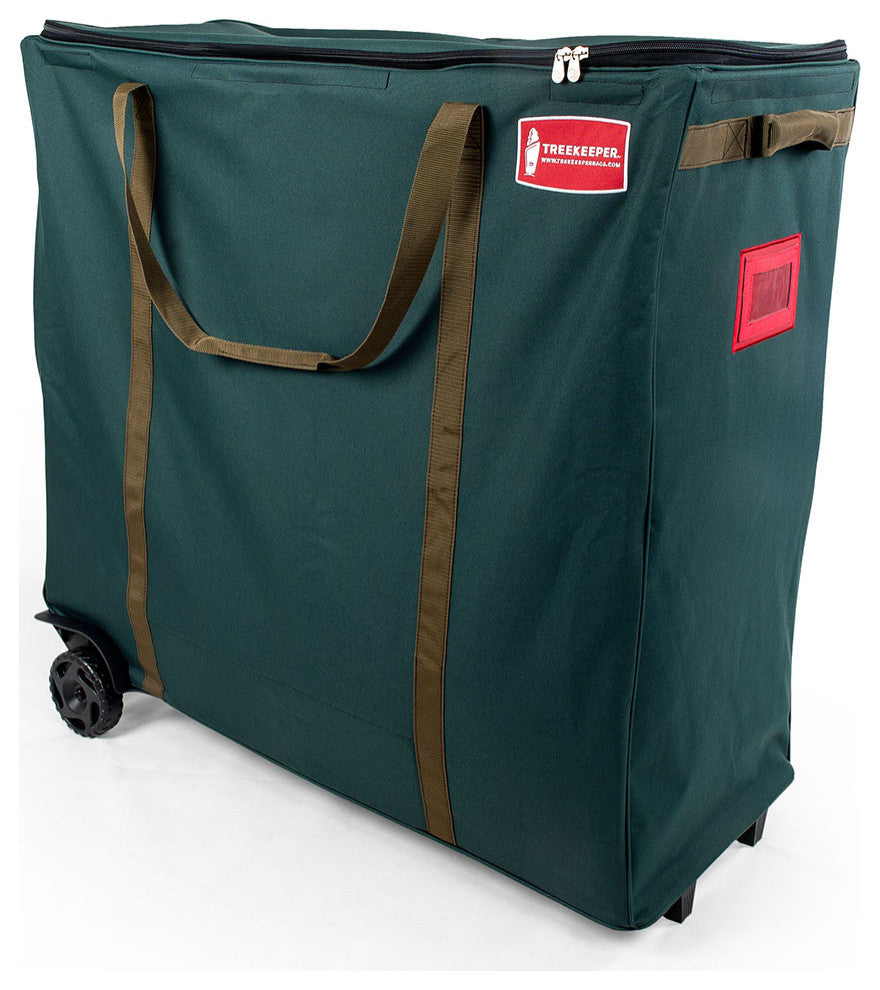 Rolling Multi Use Christmas Decoration Storage Bag With Wheels